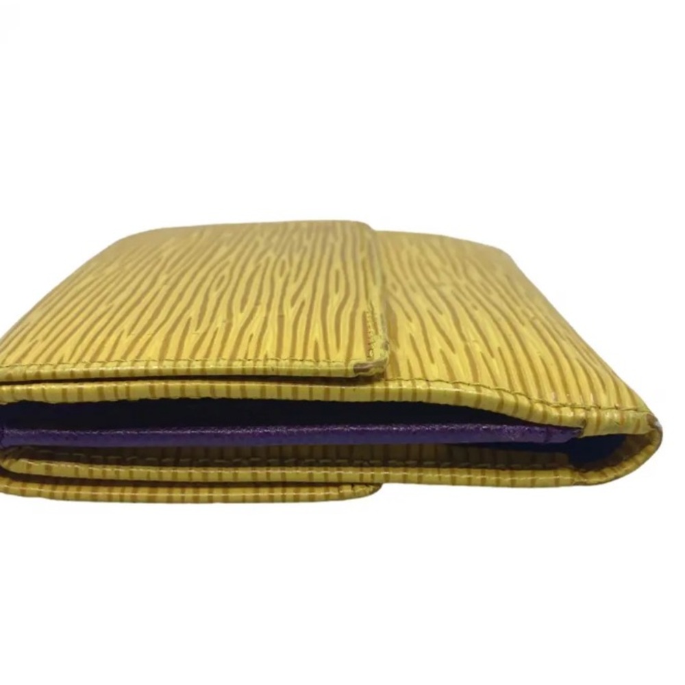 Louis Vuitton Yellow Epi Leather Elise Wallet - Picture 3 of 7
